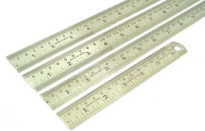 steel rulers