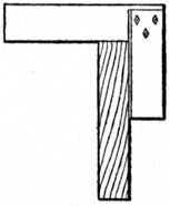 Fig. 22.Use of the
    Try-square for
    Testing Edge.