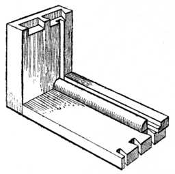 Fig. 24.Glueing Ploughslips
    to Drawer.