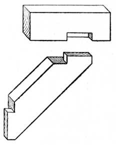 Fig. 31.Oblique Halving
    with Shoulder.