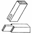 Fig. 79.Oblique Angle
    Bridle Joint.