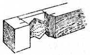 Fig. 185.Mortise with
    Side Removed.