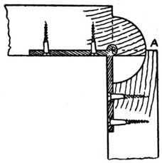 Fig. 252.The Rule Joint
    with Leaf Down.