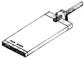 Fig. 273.Method of Marking with Cutting Gauge.