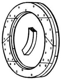 Fig. 335.Circular Frame
    in Two Thicknesses.