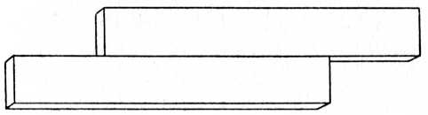 Fig. 1.Simplest Form of Glued or Rubbed Joint.