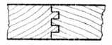 Fig. 100.Double-tongued
    Matchboarding.