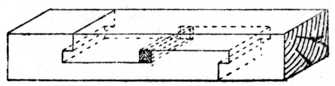 Fig. 214.Tenoned Scarf Joint.